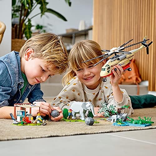 LEGO CITY WILDLIFE RESCUE OPERATION 60302 KIT DE CONSTRUCCIÓN JUGUETE CREATIVO LOS MEJORES REGALOS PARA NIÑOS NUEVO 2021 525 - 7