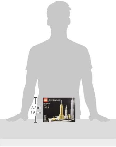 LEGO ARCHITECTURE NEW YORK CITY MODEL KIT - DECORACIÓN DE DORMITORIO U OFICINA PARA NIÑOS Y ADULTOS, MAYORES DE 12 AÑOS - - 7