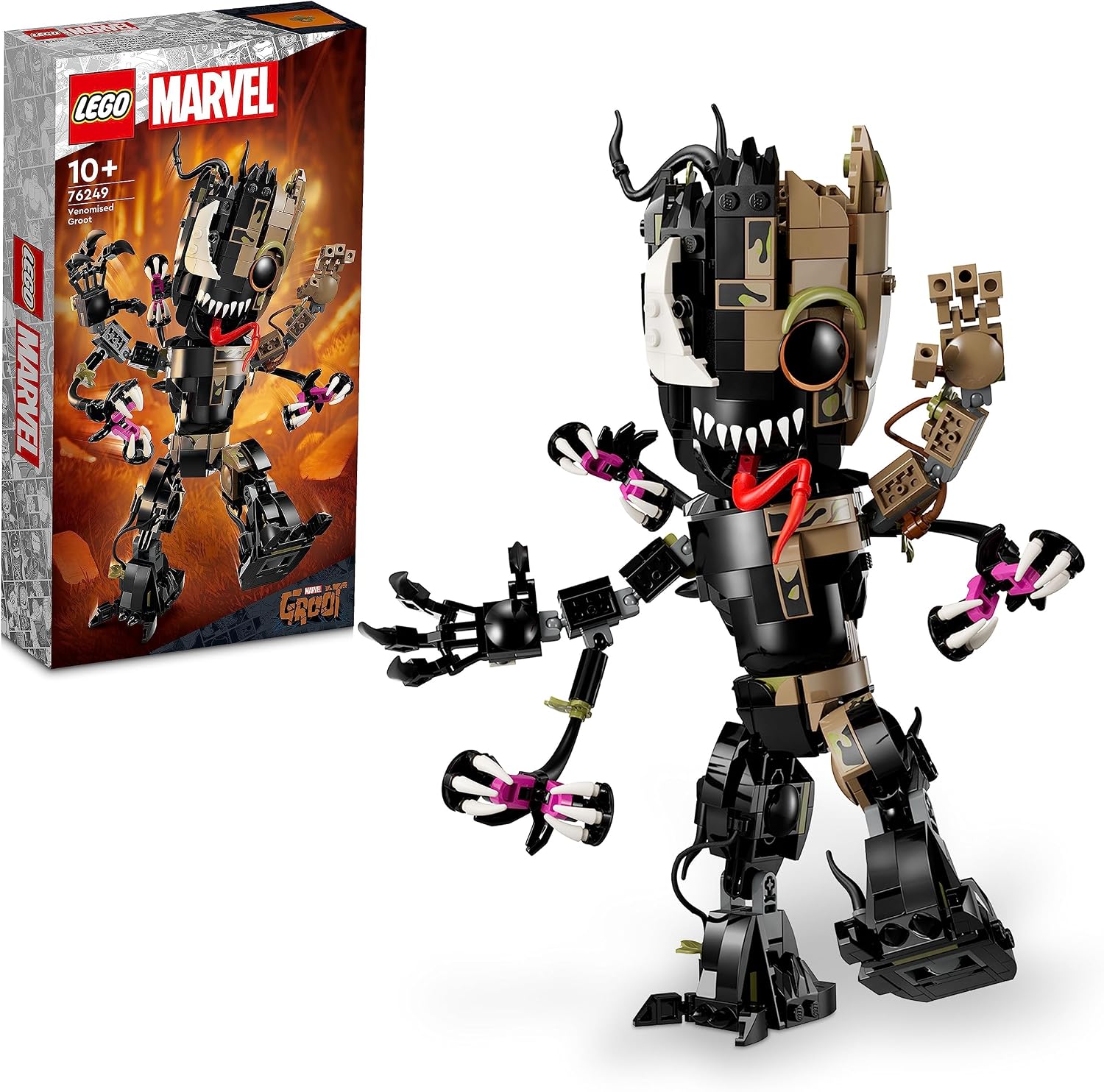 LEGO 76249 MARVEL SUPER HEROES VENOMIZED GROOT, 630 PIEZAS - 1