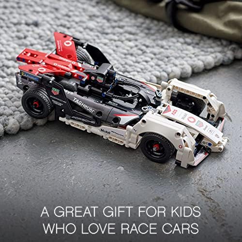 LEGO TECHNIC FORMULA E PORSCHE 99X - JUEGO DE CONSTRUCCIÓN DE MODELO DE COCHE ELÉCTRICO, JUGUETE DE TRACCIÓN TRASERA CAMPEÓN - 7