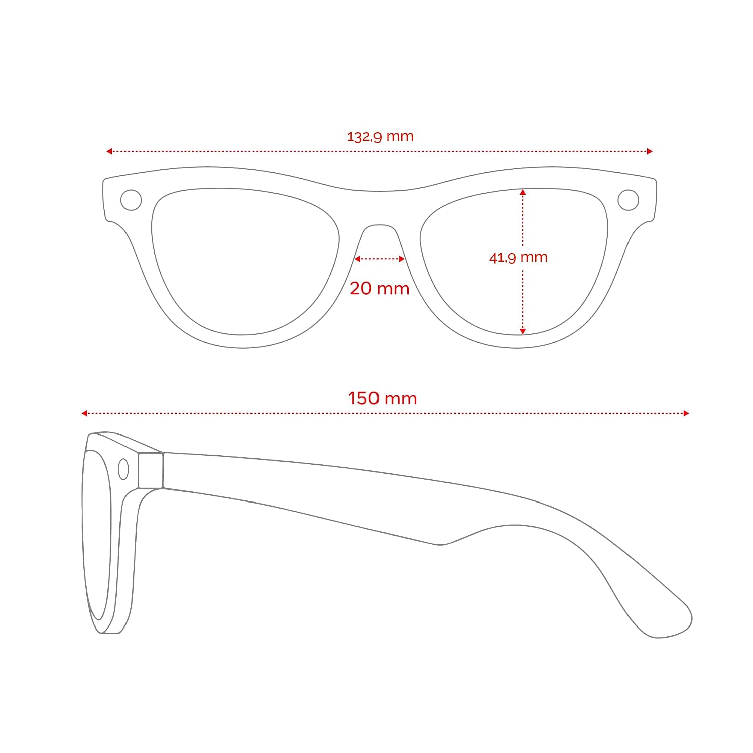 RAY-BAN META GEN 2 , SKYLER, SHINY BLACK SMART AI GLASSES FOR MEN, WOMEN 2X BATTERY LIFE 3K ULTRA HD RESOLUTION 12 MP - 7