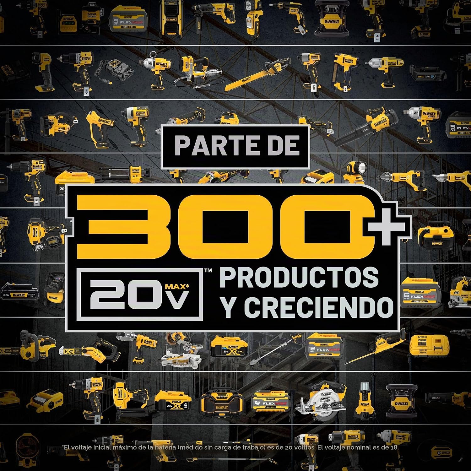 DEWALT ASPIRADORA DE MANO INALÁMBRICA DE 20V, ASPIRADORA PARA AUTOMÓVIL CON FILTRO HEPA, 6 ACCESORIOS Y LUZ LED, ALTO - 7