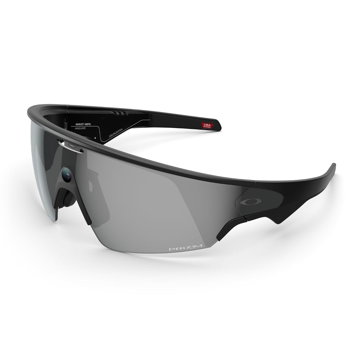 META OAKLEY VANGUARD SMART AI GLASSES BLACK, PRIZM BLACK - 1