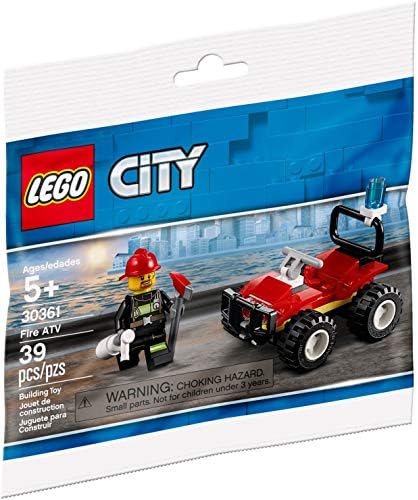 CITY LEGO SET 30361 FIRE ATV 39 PIEZAS POLYBAG - 5