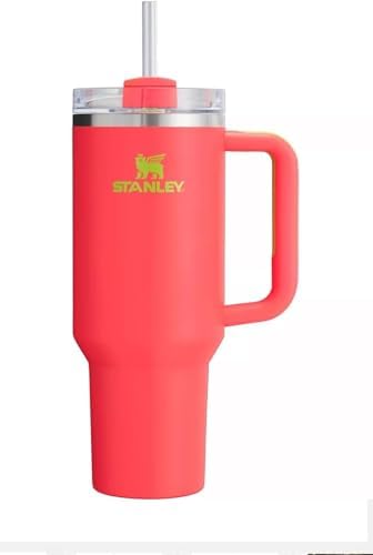 STANLEY QUENCHER H2.0 FLOWSTATE VASO TÉRMICO DE ACERO INOXIDABLE CON AISLAMIENTO AL VACÍO CON TAPA Y PAJITA PARA AGUA, TÉ - 2