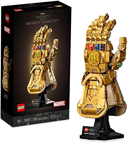 LEGO MARVEL INFINITY 76191 - JUEGO DE GUANTES COLECCIONABLES DE THANOS CON PIEDRAS DEL INFINITO, JUEGO DE CONSTRUCCIÓN, IDEA - 7