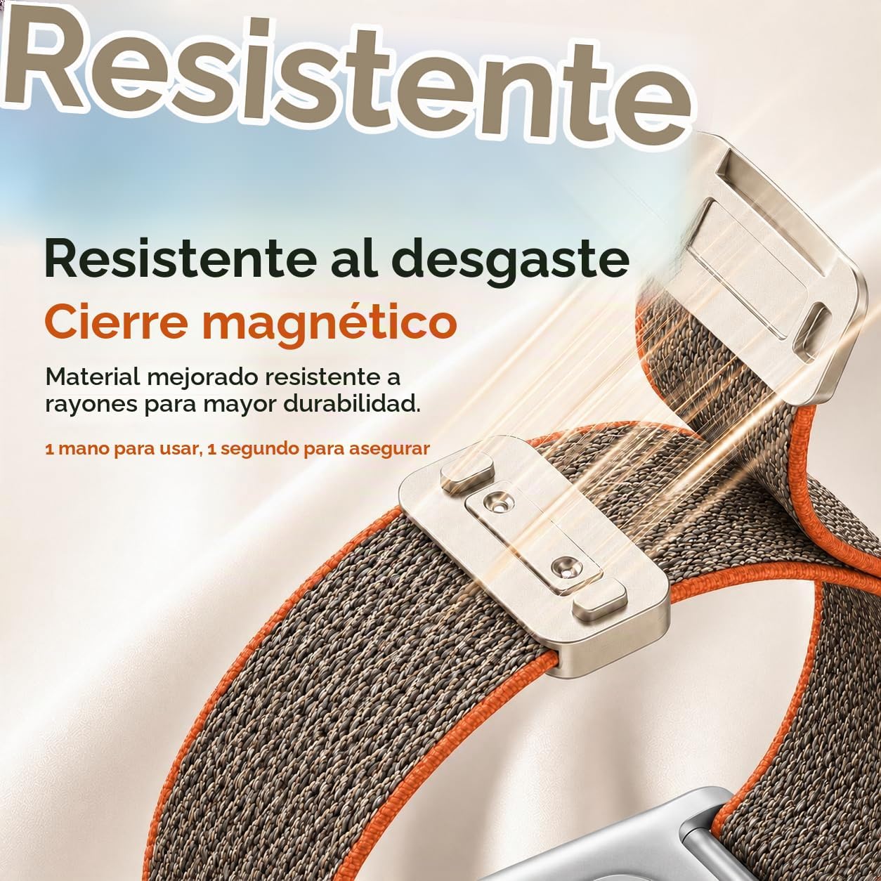 BANDA DE NAILON PARA GOOGLE FITBIT AIR CON CIERRE MAGNÉTICO - 3