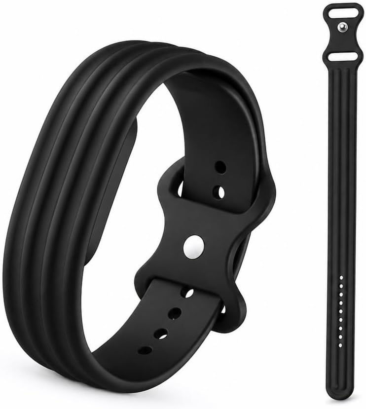 COMPATIBLE CON FITBIT AIR BAND, CORREA DEPORTIVA DE REPUESTO DE SILICONA SUAVE - 1