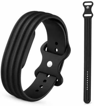 COMPATIBLE CON FITBIT AIR BAND, CORREA DEPORTIVA DE REPUESTO DE SILICONA SUAVE - 7