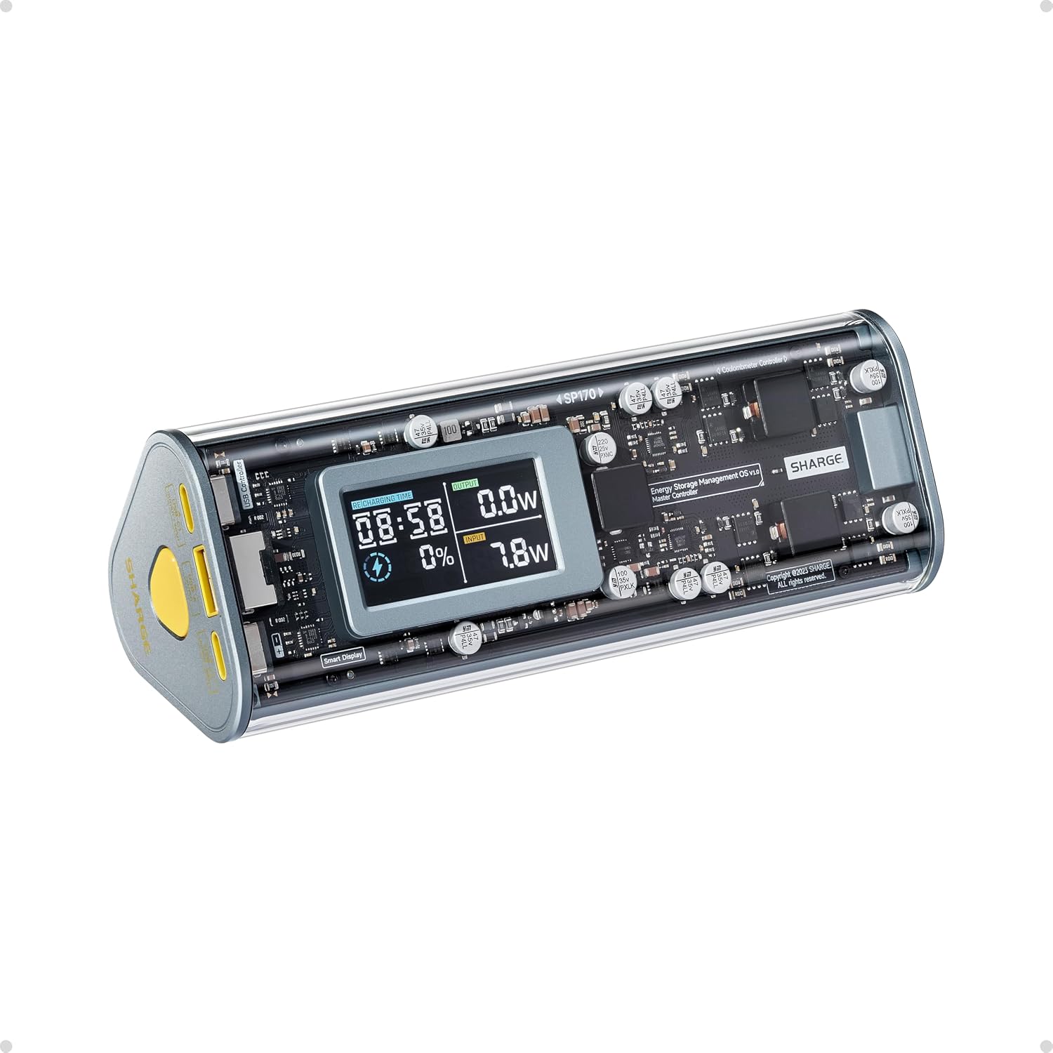 SHARGE BANCO DE ENERGÍA EK 170, CARGADOR PORTÁTIL DE 140W 24000MAH/86.4WH - 1