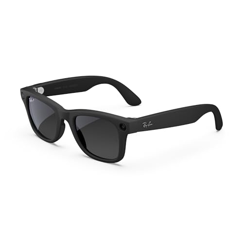 RAY-BAN META GEN 2 , WAYFARER, MATTE BLACK SMART AI GLASSES FOR MEN, WOMEN 2X BATTERY LIFE 3K ULTRA HD RESOLUTION AND 12 MP - 7