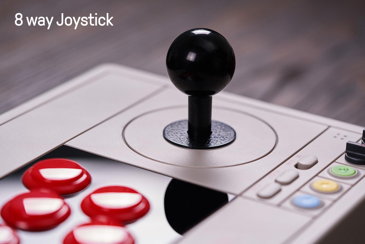 8BITDO ARCADE STICK FOR SWITCH Y WINDOWS, ARCADE FIGHT STICK SUPPORT WIRELESS BLUETOOTH, 2.4G RECEIVER AND WIRED CONNECTION - 5