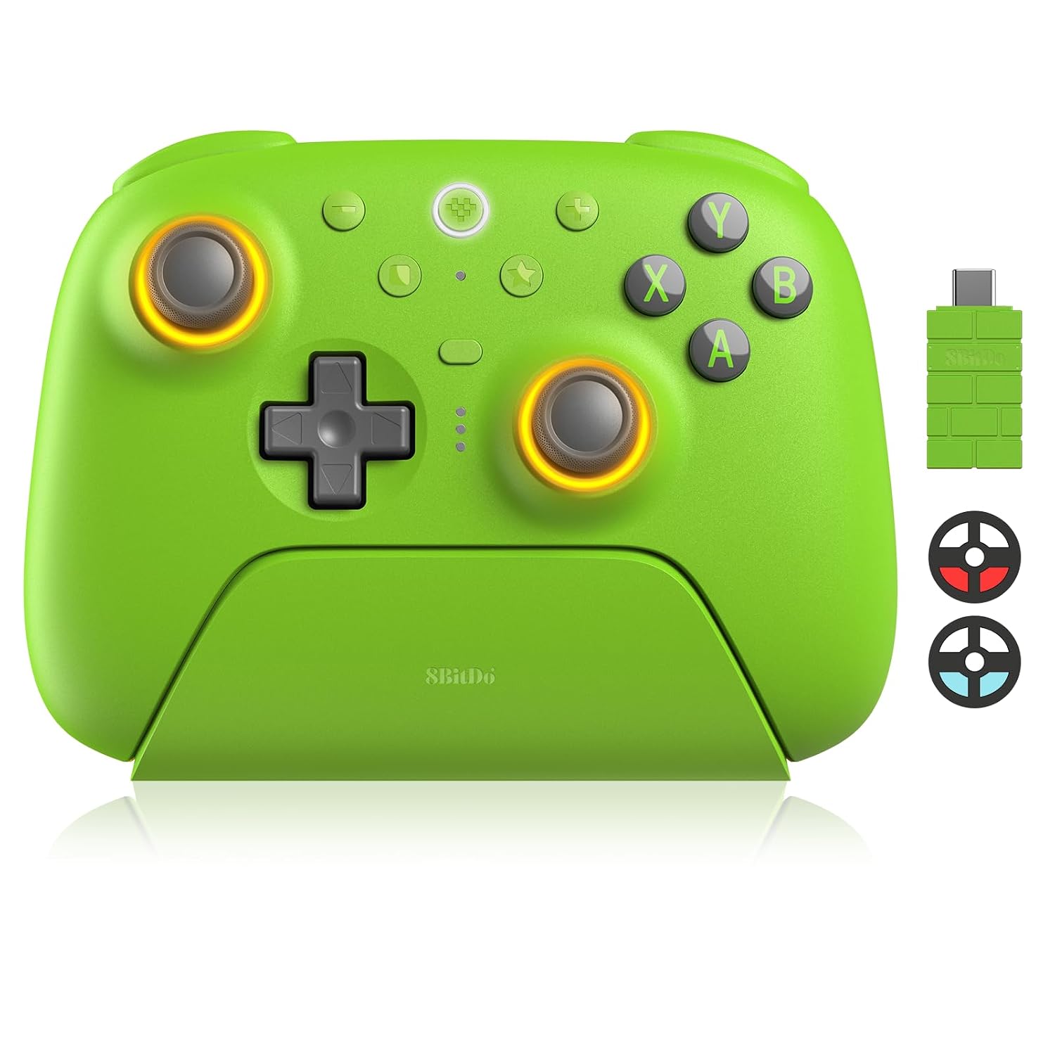 8BITDO ULTIMATE 2 WIRELESS CONTROLLER WITH TMR JOYSTICKS FOR WINDOWS Y ANDROID, GAMING CONTROLLER WITH SWITCHABLE HALL - 1