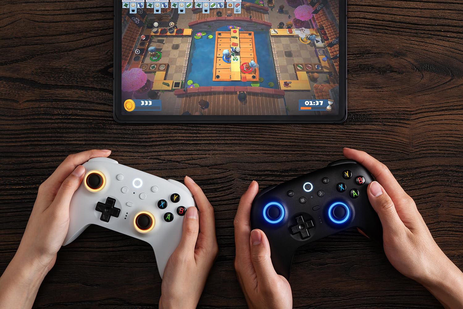 8BITDO ULTIMATE 2 WIRELESS CONTROLLER FOR WINDOWS PC, APPLE, STEAM Y ANDROID, GAMING CONTROLLER WITH TMR JOYSTICKS, - 6