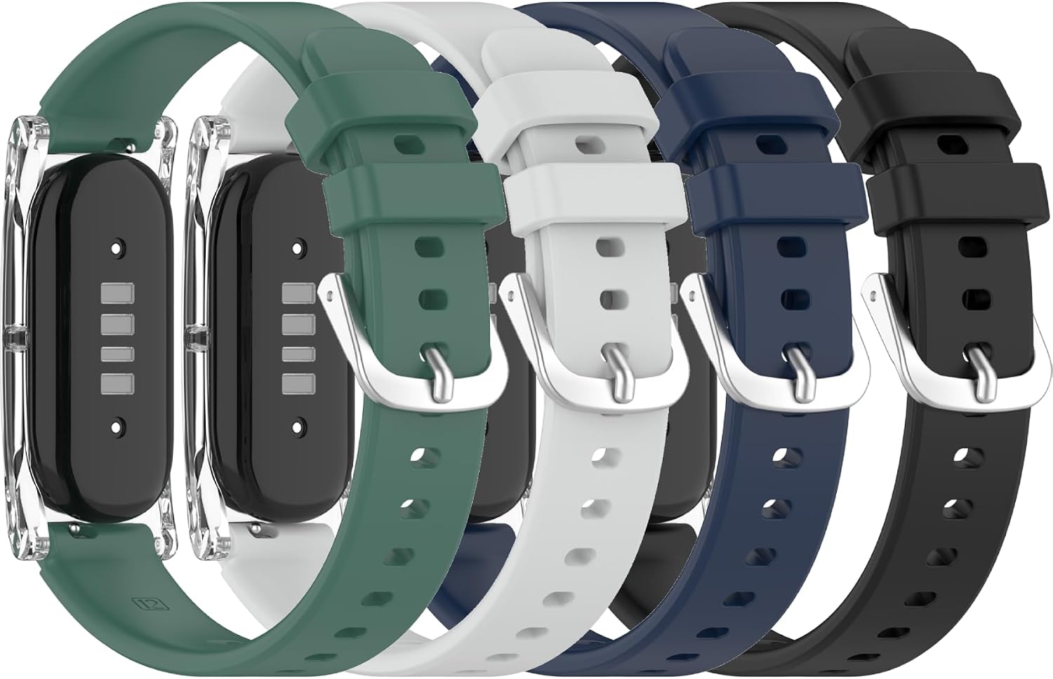 CORREA DE SILICONA DISEÑADA PARA GOOGLE FITBIT AIR FITNESS TRACKER, CORREA FLEXIBLE IMPERMEABLE COMPATIBLE CON GOOGLE FITBIT - 1