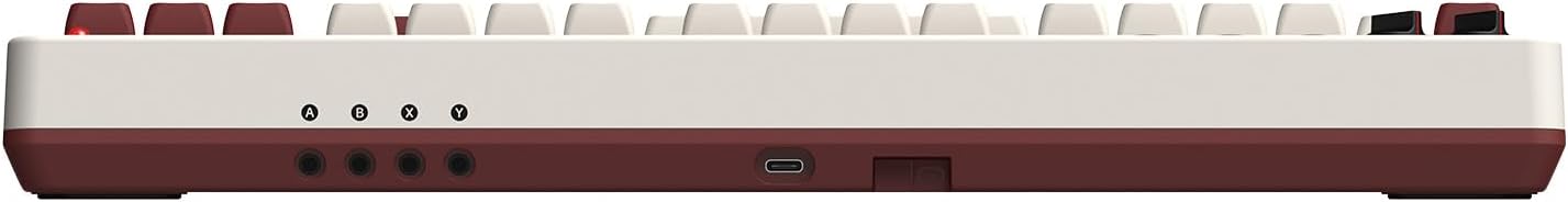 8BITDO RETRO MECHANICAL KEYBOARD, BLUETOOTH/2.4G/USB-C HOT SWAPPABLE GAMING KEYBOARD WITH 87 KEYS, DUAL SUPER PROGRAMMABLE - 3