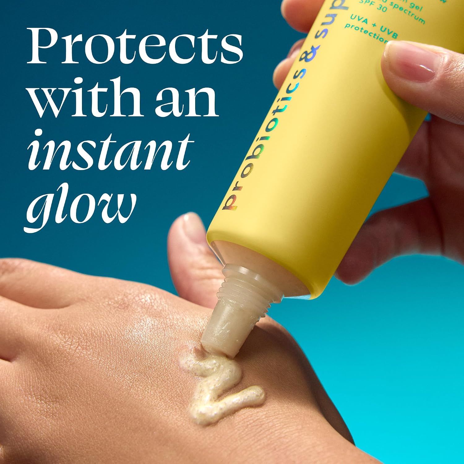 TULA SKIN CARE PROTECT BRILLO GLOW PROTECTOR SOLAR DIARIO - GEL, AMPLIO ESPECTRO SPF 30, CUIDADO DE LA PIEL PRIMERO, NO - 3