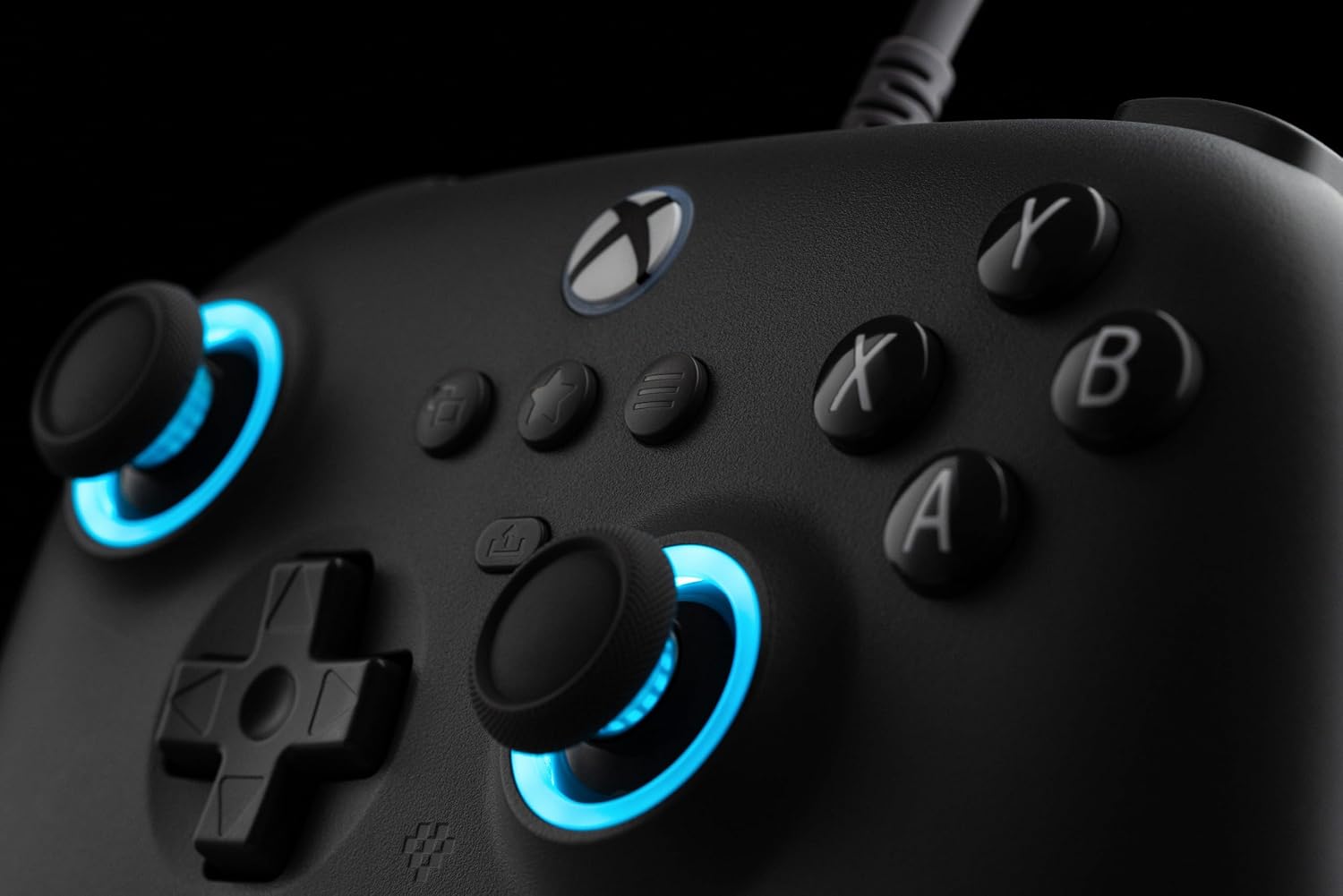 8BITDO ULTIMATE C WIRED CONTROLLER FOR XBOX WITH HALL EFFECT JOYSTICKS AND TRIGGERS, RGB LIGHTING FIRE RING, COMPATIBLE WITH - 7