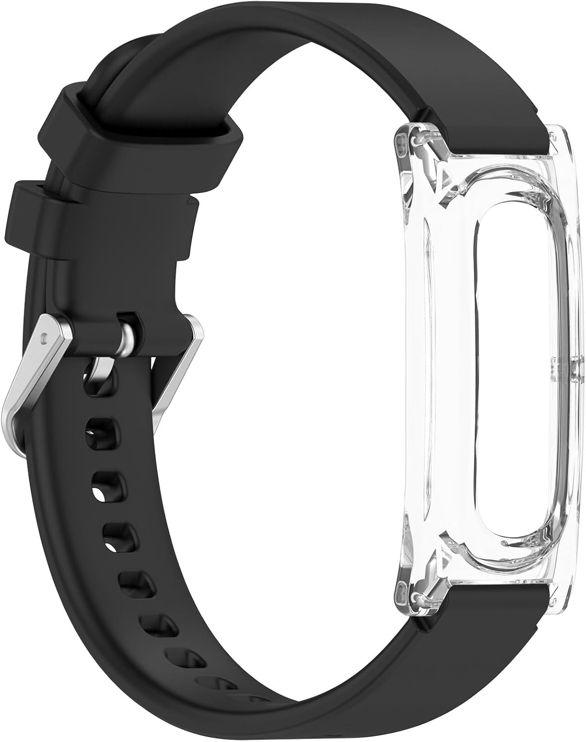 PAQUETE DE 3 CORREAS DE RELOJ DE SILICONA PARA GOOGLE FITBIT AIR, CORREA DE REPUESTO SUAVE DEPORTIVA IMPERMEABLE PARA FITBIT - 1