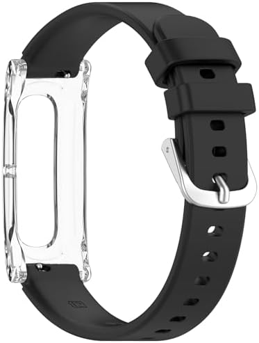 PAQUETE DE 3 CORREAS DE RELOJ DE SILICONA PARA GOOGLE FITBIT AIR, CORREA DE REPUESTO SUAVE DEPORTIVA IMPERMEABLE PARA FITBIT - 5