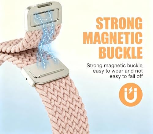 BRAIDED STRETCHY MAGNETIC BAND FOR GOOGLE FITBIT AIR - 7