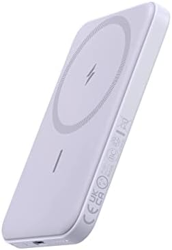 ANKER 621 CARGADOR PORTÁTIL MAGNÉTICO MAGGO , BANCO DE ENERGÍA INALÁMBRICO DE 5,000 MAH CON CABLE USB-C, PAQUETE DE BATERÍA - 6