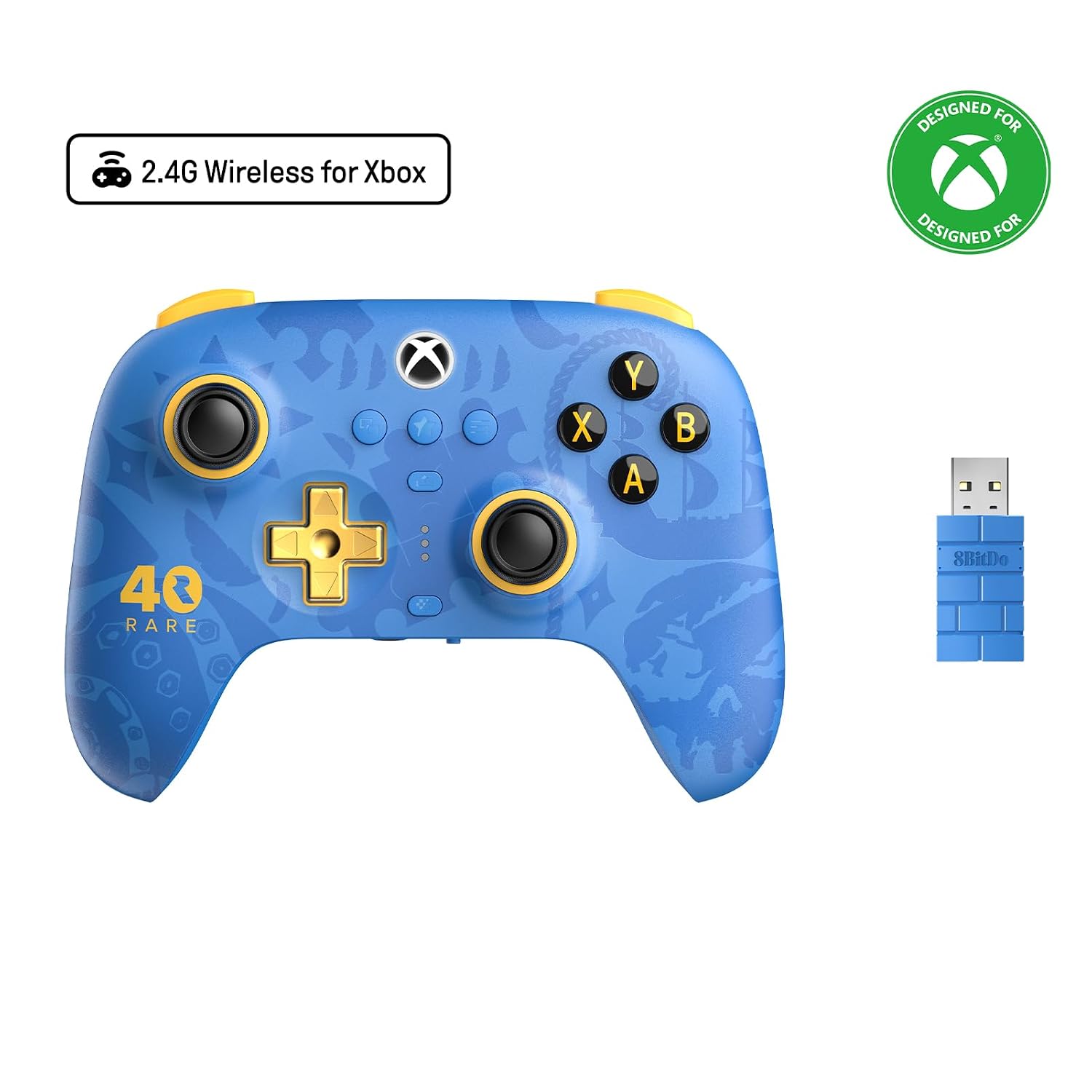 8BITDO ULTIMATE 3-MODE WIRELESS CONTROLLER FOR XBOX, HALL EFFECT JOYSTICKS, PRO BACK BUTTONS, COMPATIBILITY WITH XBOX SERIES - 2