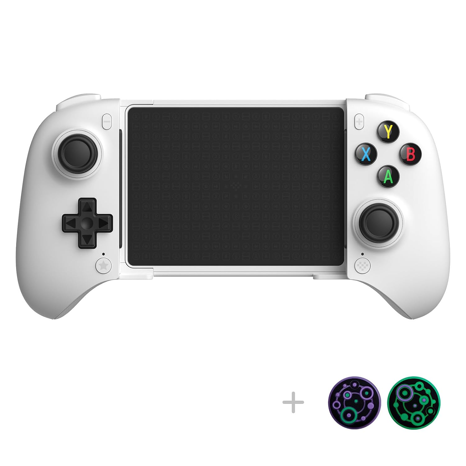 8BITDO ULTIMATE MOBILE GAMING BLUETOOTH CONTROLLER FOR ANDROID DEVICES WITH HALL EFFECT JOYSTICKS AND HALL TRIGGERS, BACK - 1
