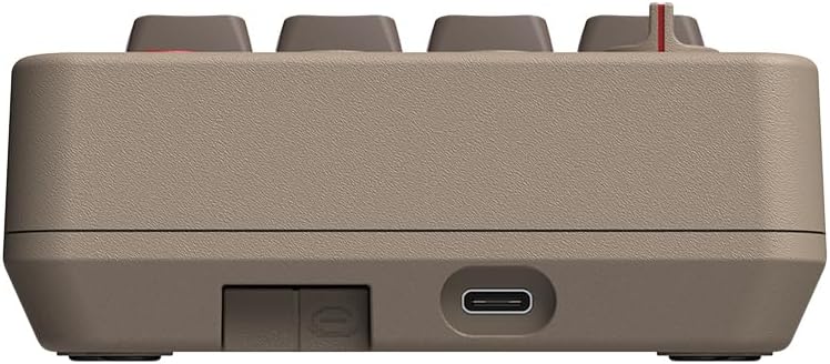 8BITDO RETRO 18 MECHANICAL NUMPAD, SUPPORTS CALCULATOR MODE, BLUETOOTH/2.4G/WIRED NUMPAD FOR WINDOWS AND ANDROID - C64 - 3