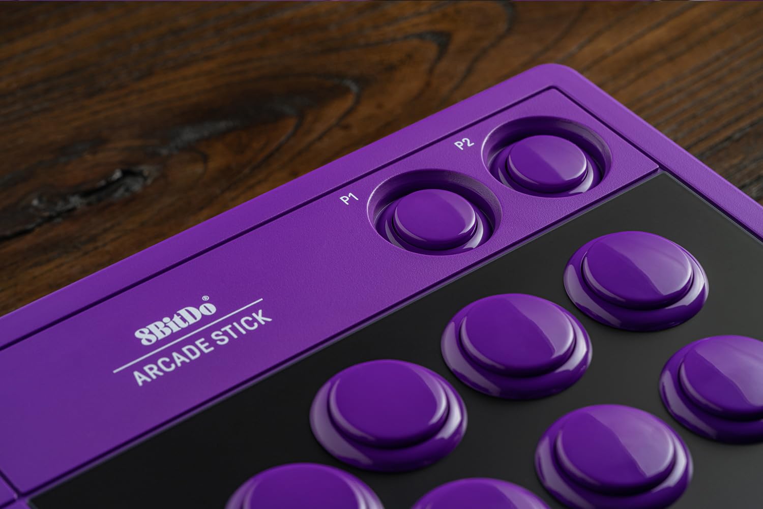 8BITDO ARCADE STICK FOR SWITCH/SWITCH 2 Y WINDOWS PC, WIRELESS BLUETOOTH, 2.4G ADAPTER Y WIRED USB-C ARCADE FIGHT STICK, - 6