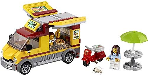 60150 JUGUETE DE CONSTRUCCIÓN DE CAMIONETA LEGO CITY, GRANDES VEHÍCULOS, PIZZA - 7