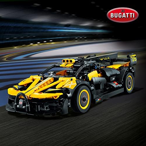 LEGO TECHNIC BUGATTI BOLIDE - JUEGO DE CONSTRUCCIÓN DE AUTOS DE CARRERAS, MODELO Y JUGUETE DE INGENIERÍA DE CARRERAS - 7