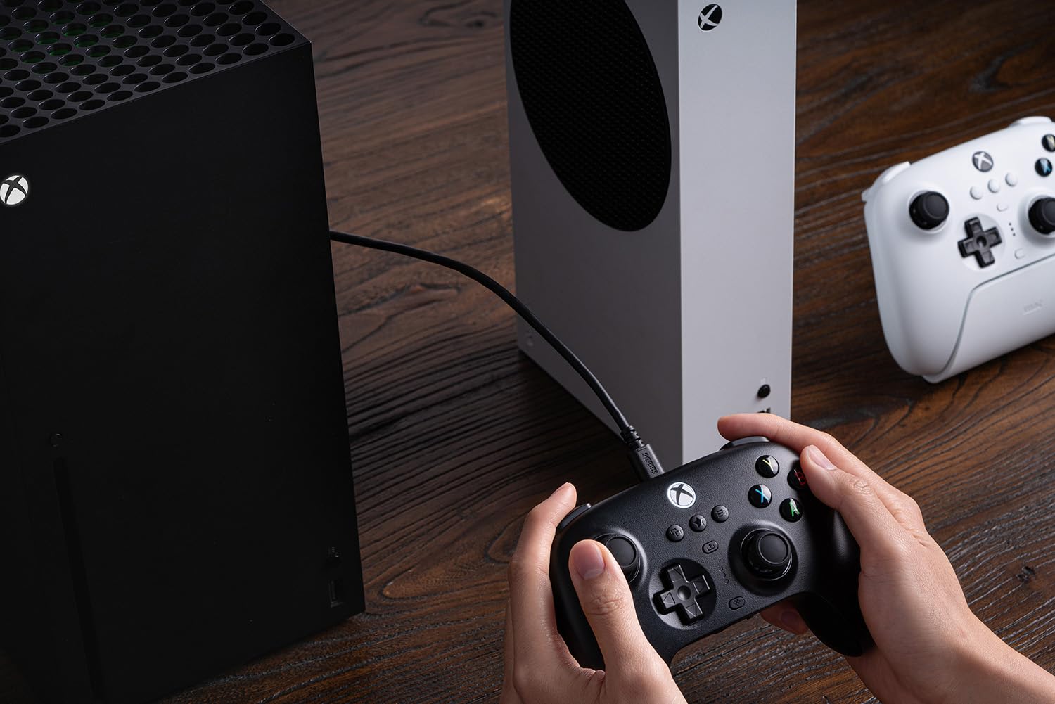 8BITDO ULTIMATE 3-MODE CONTROLLER, HALL EFFECT JOYSTICKS, PRO BACK BUTTONS, WIRED ONLY FOR XBOX SERIES X S Y XBOX ONE, - 7
