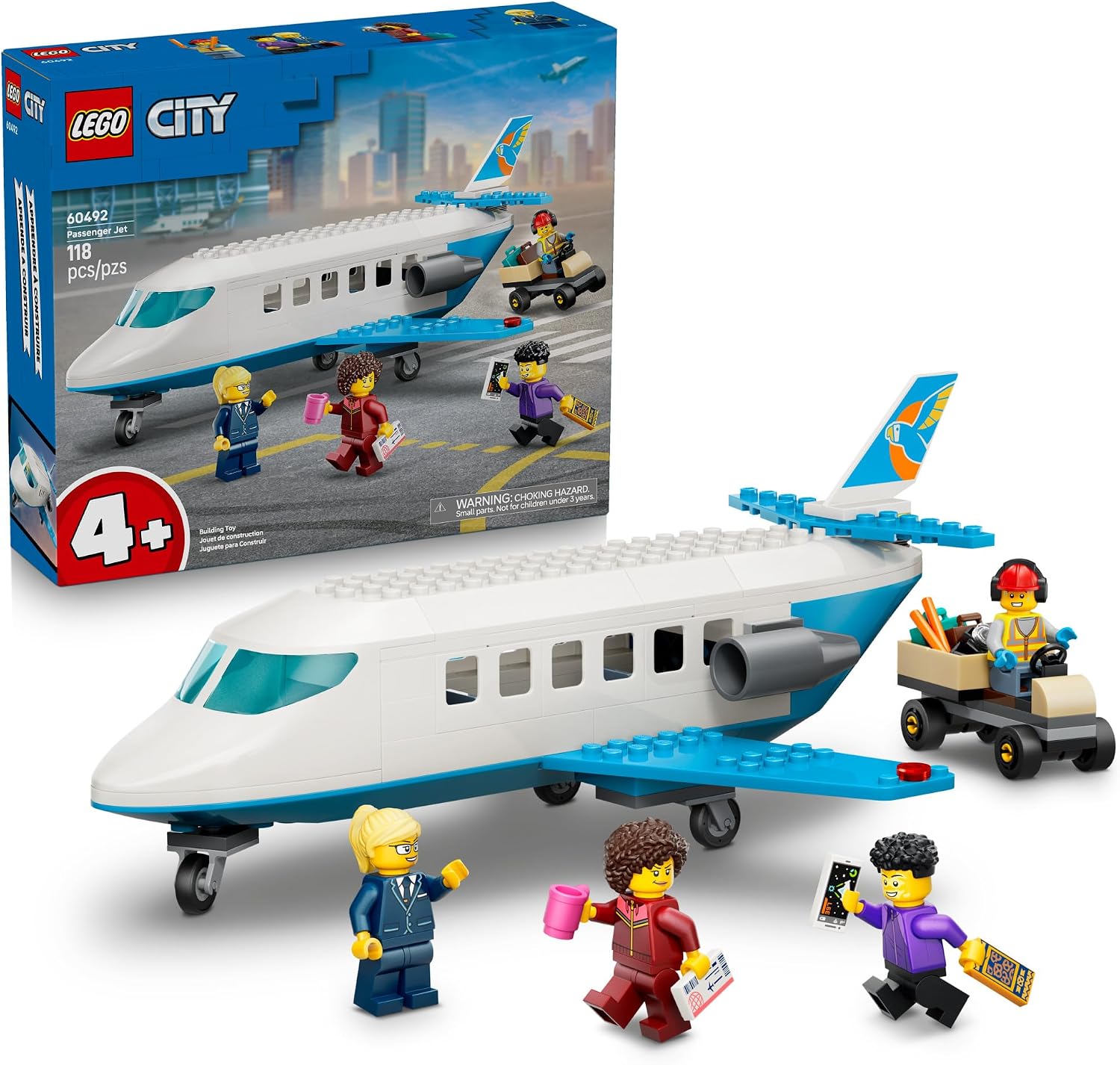LEGO CITY PASSENGER JET 60492 - 1
