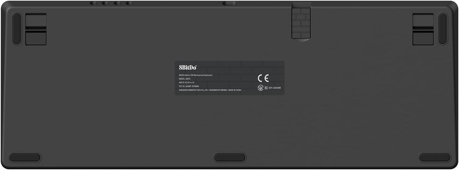 8BITDO TECLADO MECÁNICO RETRO 108 CON 108 TECLAS Y TECLADO NUMÉRICO INTEGRADO, BLUETOOTH/2.4G/USB-C TECLADO INALÁMBRICO - 4