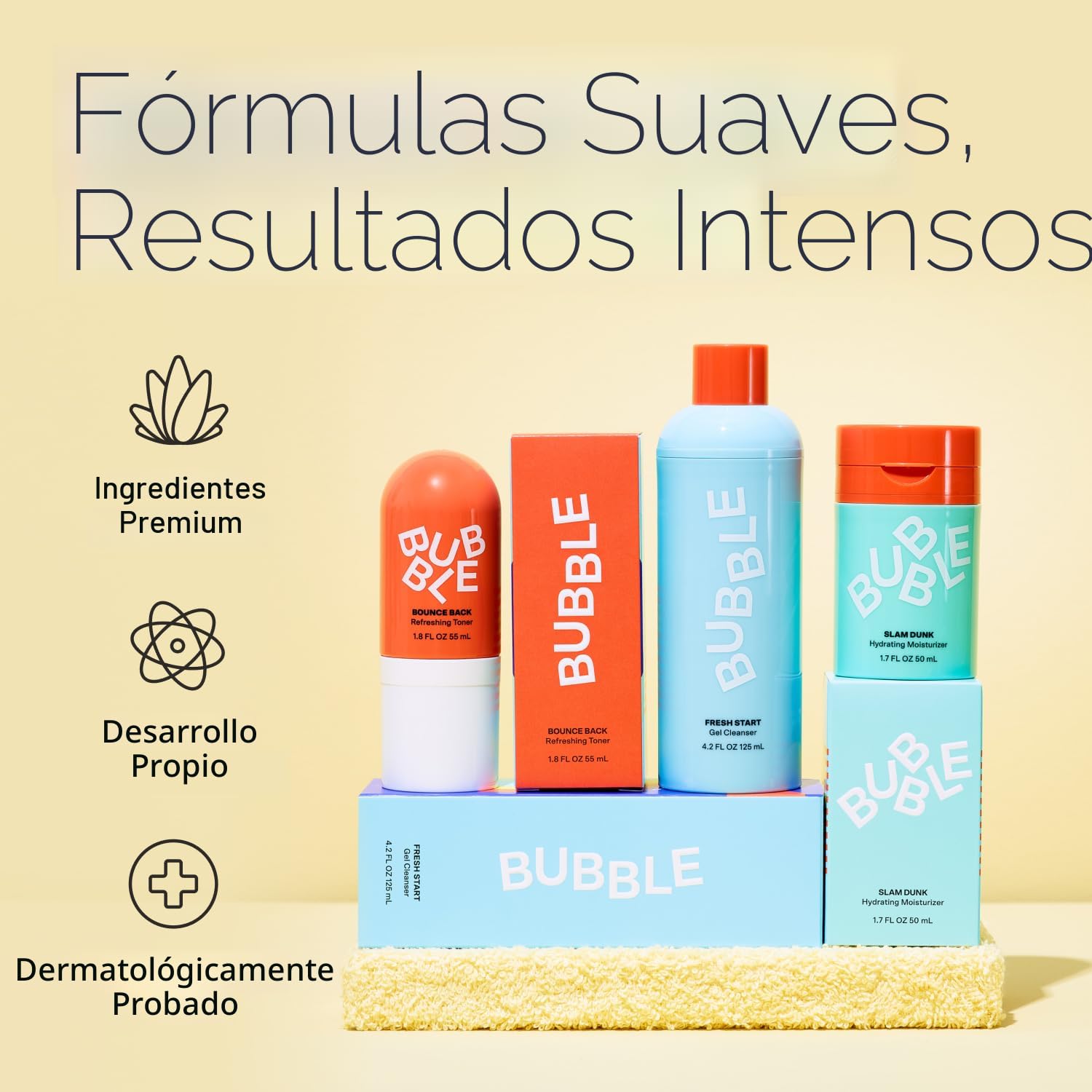 BUBBLE CUIDADO DE LA PIEL COME CLEAN - MASCARILLA DE ARCILLA DESINTOXICANTE, RICA EN MINERALES, CON ÁCIDO AZELAICO - 6