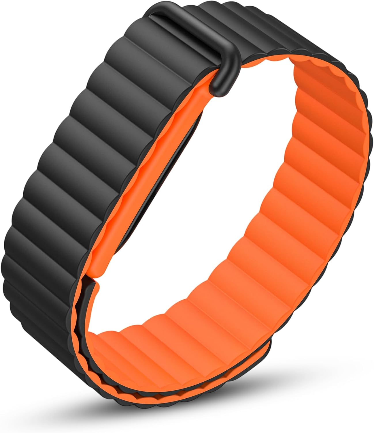 PAQUETE DE 2 CORREAS COMPATIBLES CON GOOGLE FITBIT AIR RASTREADOR DE ACTIVIDAD SIN PANTALLA, CORREA DE REPUESTO DE SILICONA - 1