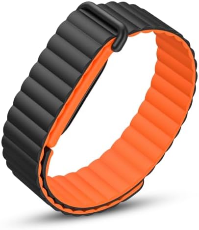 PAQUETE DE 2 CORREAS COMPATIBLES CON GOOGLE FITBIT AIR RASTREADOR DE ACTIVIDAD SIN PANTALLA, CORREA DE REPUESTO DE SILICONA - 5