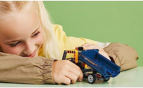 LEGO TECHNIC CAMIÓN VOLQUETE 42147, SET DE JUGUETE 2 EN 1, MODELO DE VEHÍCULO DE CONSTRUCCIÓN QUE SE TRANSFORMA - 7