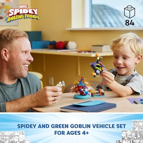 LEGO MARVEL SPIDEY VS GREEN GOBLIN, JUGUETE DE SUPERHÉROE CON FIGURA DE DUENDE VERDE, JUGUETE DE MARVEL PARA JÓVENES - 7