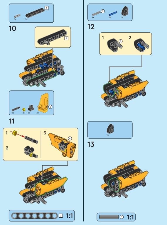 LEGO TECHNIC MINI SET: COSECHADORA MICRO SET 80 PIEZAS A PARTIR DE 7 AÑOS - 5