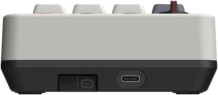 8BITDO TECLADO NUMÉRICO MECÁNICO RETRO DE 18 TECLAS, COMPATIBLE CON TECLADO NUMÉRICO DE PC Y MODO DE CALCULADORA ESTÁNDAR, - 3