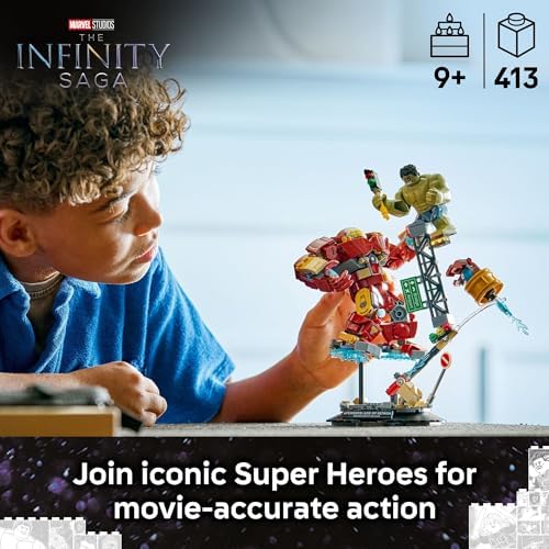 LEGO MARVEL EPIC BATTLE: HULKBUSTER VS. THE HULK - JUGUETE DE CONSTRUCCIÓN PARA NIÑOS Y NIÑAS, AVENGERS: AGE OF ULTRON - 7