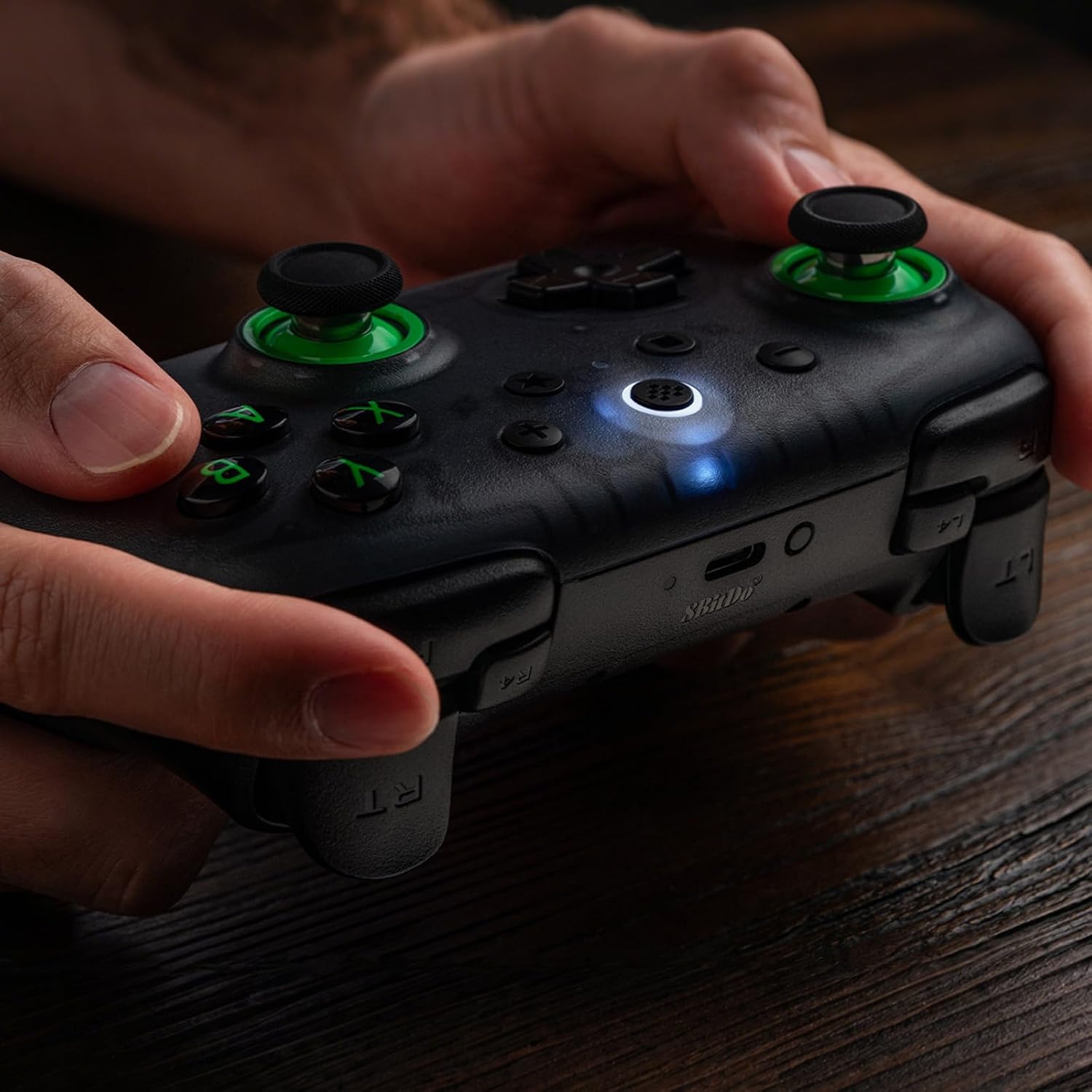 8BITDO ULTIMATE 2C WIRELESS CONTROLLER FOR WINDOWS PC AND ANDROID, WITH 1000HZ POLLING RATE, HALL EFFECT JOYSTICKS AND HALL - 5