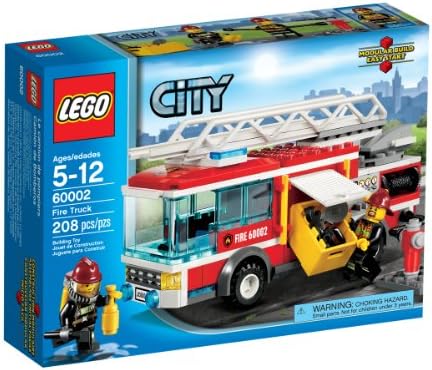 LEGO CAMIÓN DE BOMBEROS DE LA CIUDAD 60002 - 4