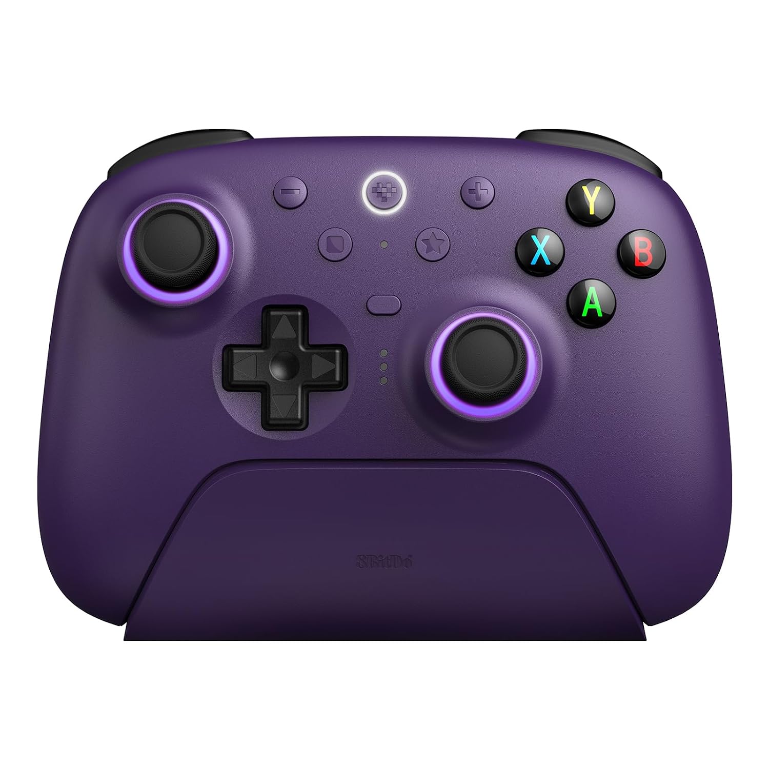 8BITDO ULTIMATE 2 WIRELESS GAMING CONTROLLER WITH CHARGING DOCK - PURPLE - 1