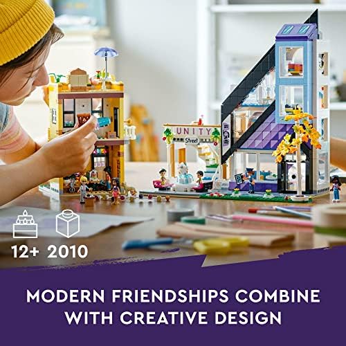 LEGO FRIENDS DOWNTOWN FLOWER AND DESIGN STORES 41732 JUEGO DE CONSTRUCCIÓN - JUGUETE CONSTRUIBLE CON APARTAMENTO, TIENDAS, - 7