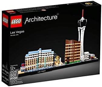LEGO ARCHITECTURE SKYLINE COLLECTION LAS VEGAS KIT DE CONSTRUCCIÓN 21047 487 PIEZAS - 6