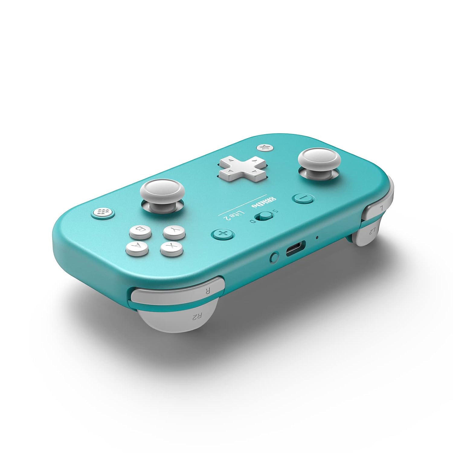 8BITDO LITE 2 BLUETOOTH CONTROLLER WITH MOTION CONTROLS, LINEAR MOTORS VIBRATION, JOYSTICKS, TRIGGERS AND D-PAD, WIRELESS - 2