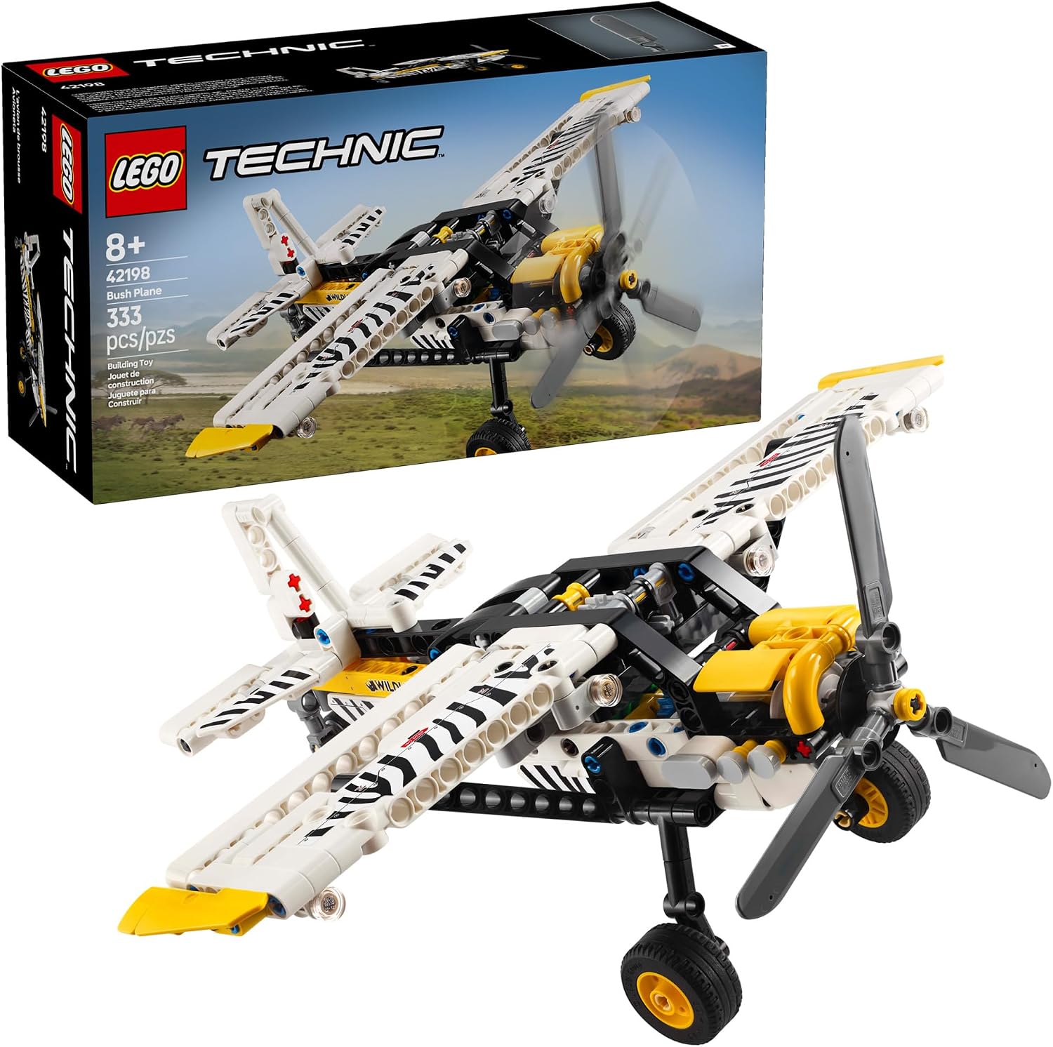 AVIÓN DE JUGUETE LEGO TECHNIC - AVIÓN DE JUGUETE PARA CONSTRUIR PARA NIÑOS, NIÑOS Y NIÑAS, A PARTIR DE 8 AÑOS - JUEGO - 1